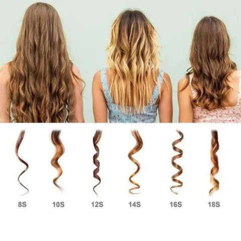 RIZADOR INALAMBRICO PARA CABELLO